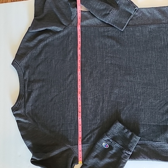 Men's Champion French Terry Crew Stealth Grey Size X Large - Picture 12 of 13